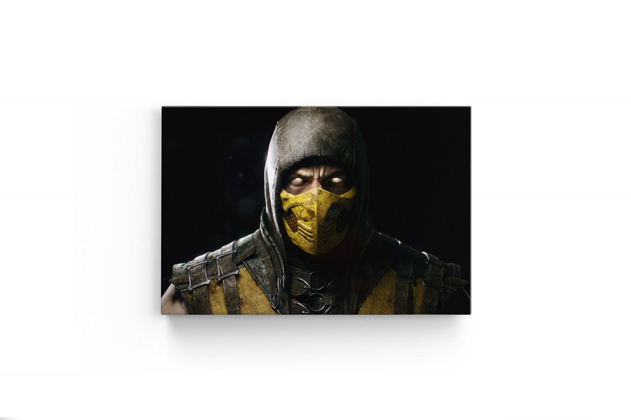 Tablou Canvas Scorpion Mortal Kombat