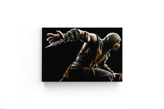 Tablou Canvas Scorpion În Acțiune