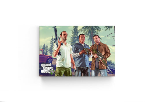 Tablou Canvas GTA V Full Team