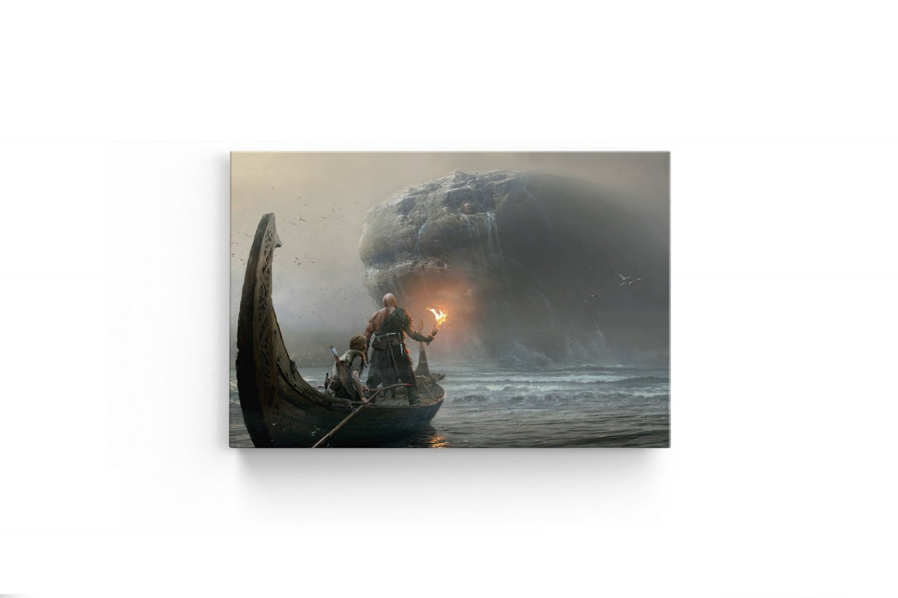 Tablou Canvas God Of War Boath