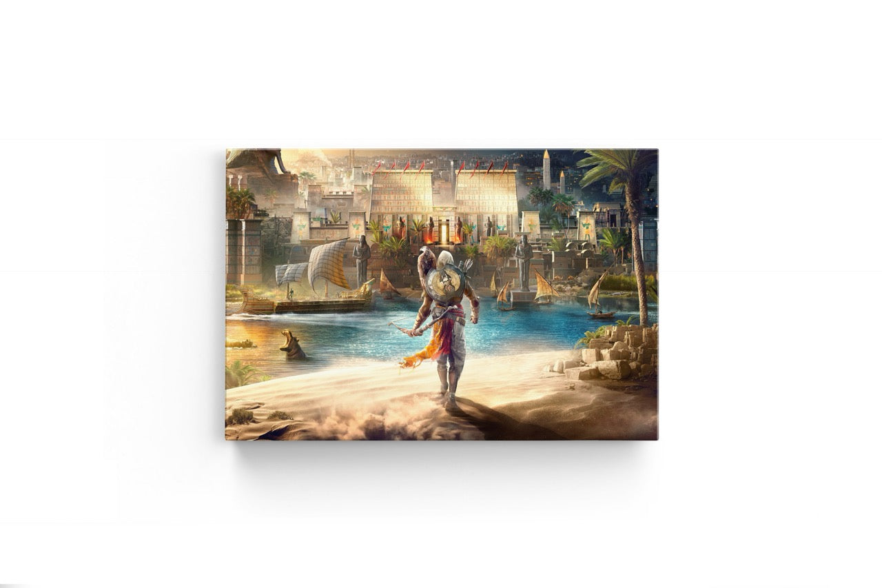 Tablou Canvas Assasin Creed Origins Gold Edition