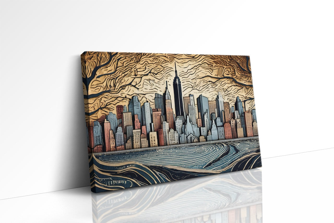Tablou Canvas New York Minimal