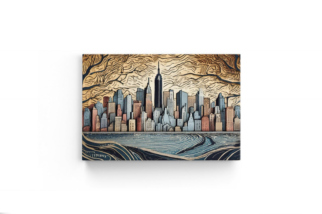 Tablou Canvas New York Minimal