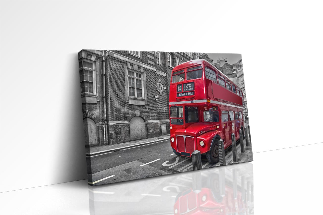 Tablou Canvas Autobuz Londonez