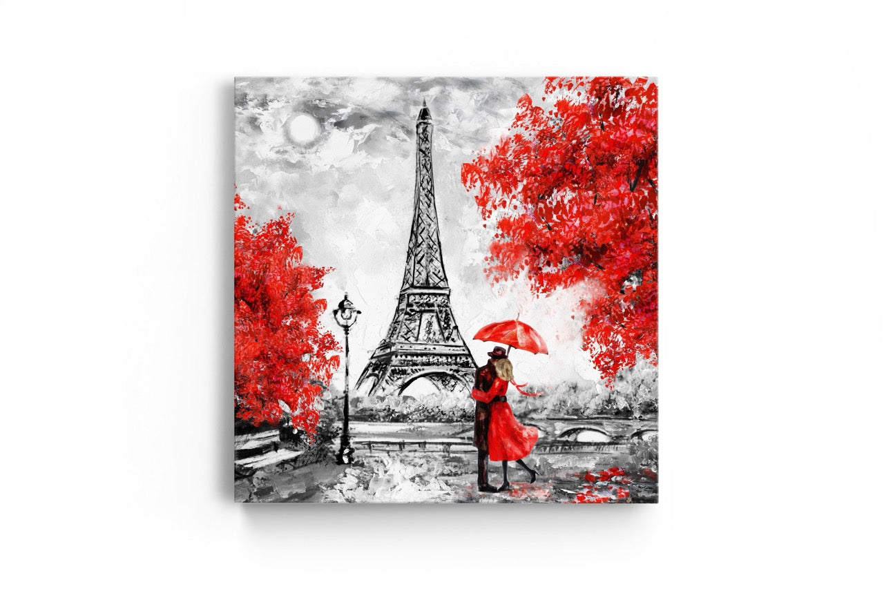 Tablou Canvas Parisul Din Creion