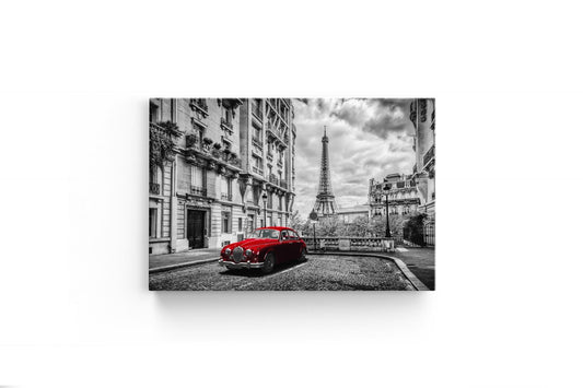 Tablou Canvas Paris În Alb Și Negru