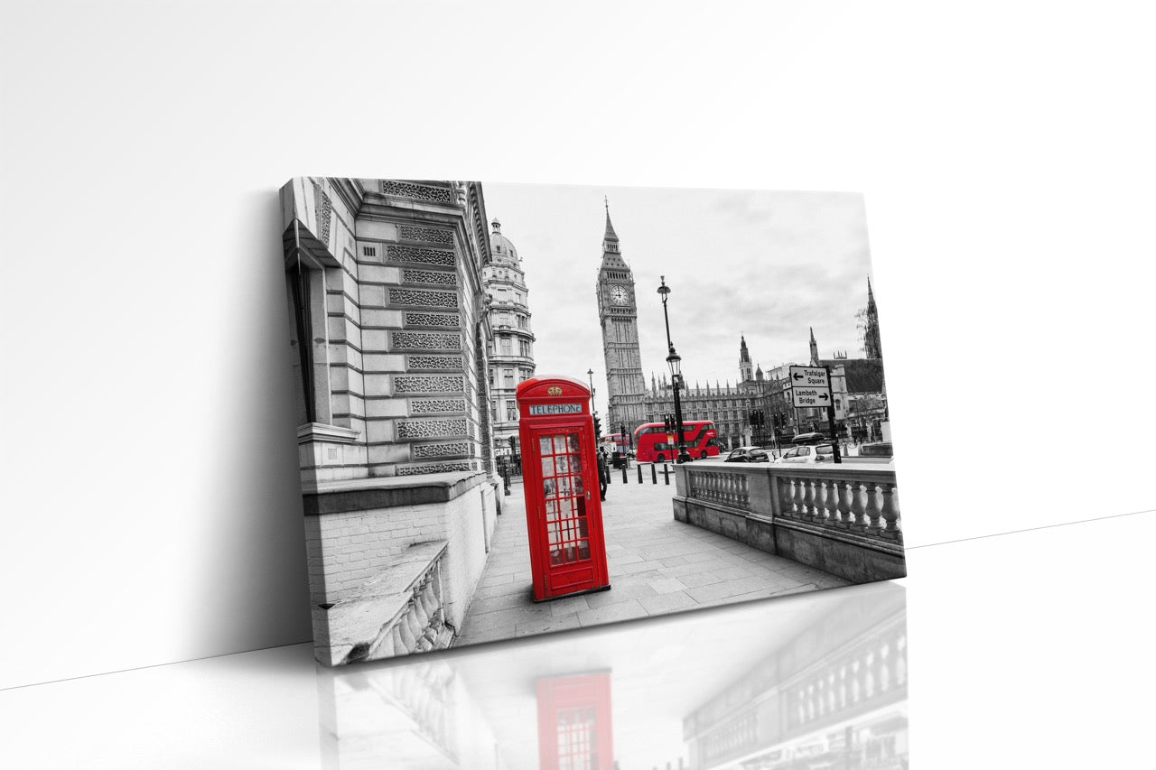 Tablou Canvas Cabina De Telefon Londra