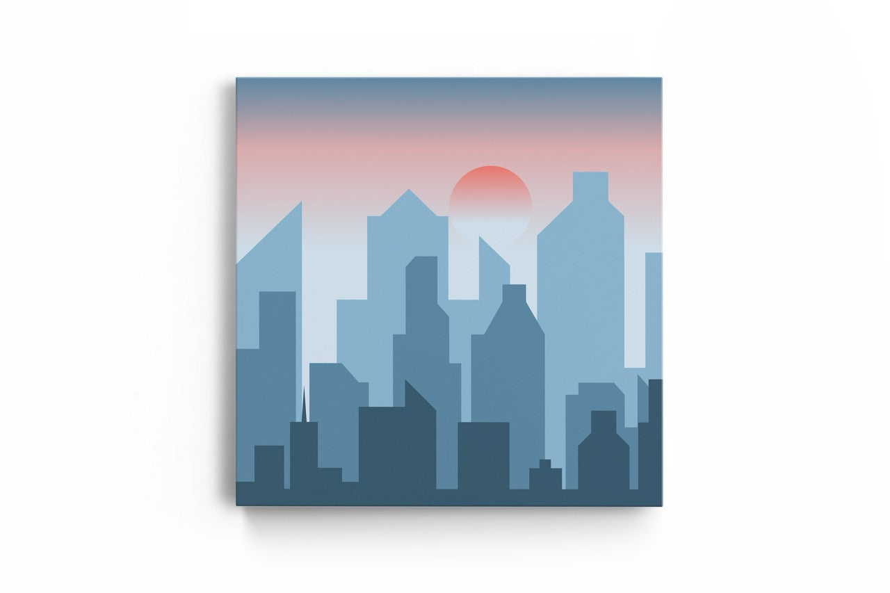 Tablou Canvas Oraș Minimalist