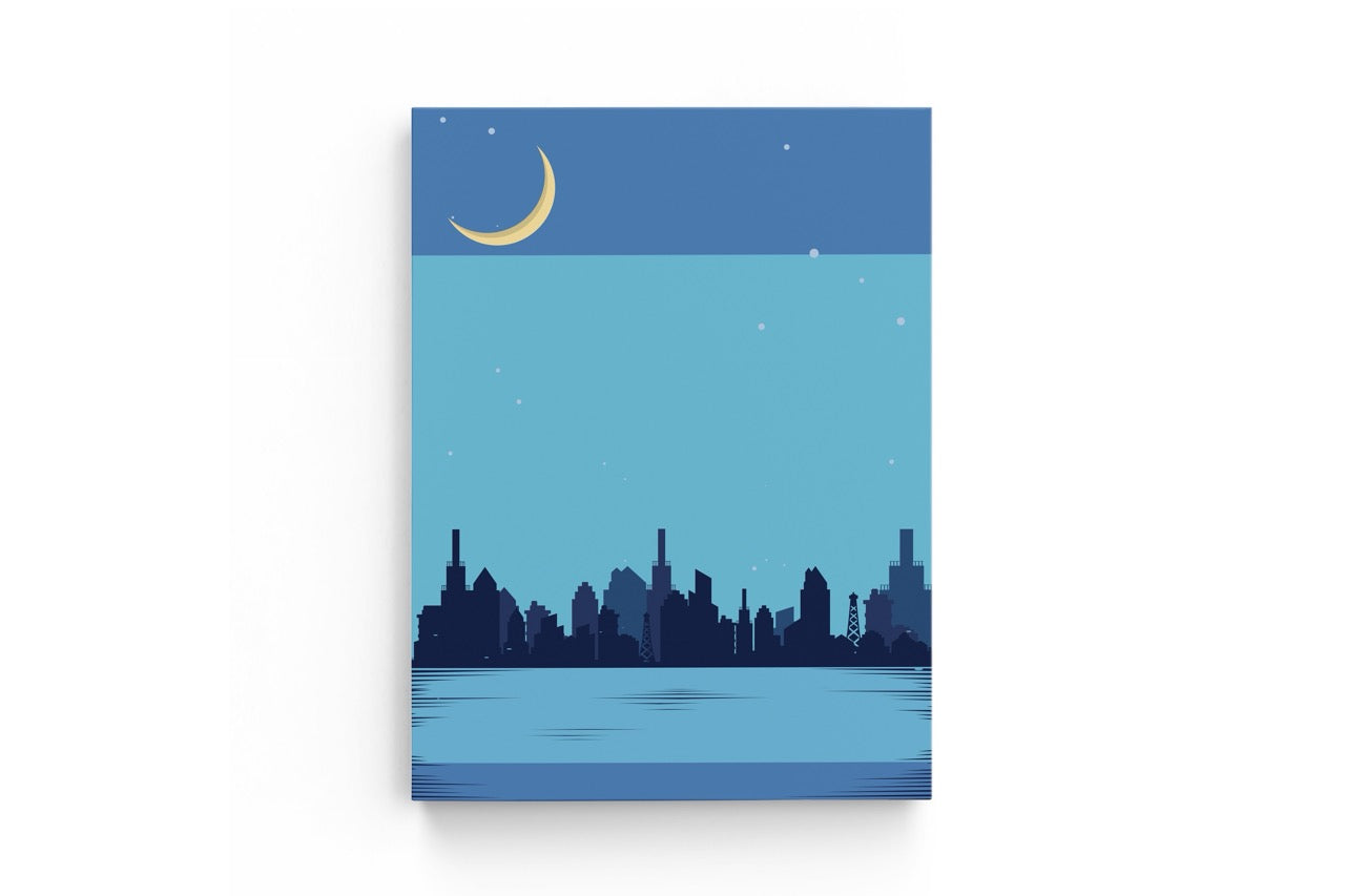 Tablou Canvas Oraș Minimalist II