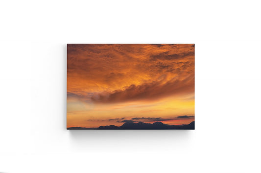 Tablou Canvas Orange Sky II