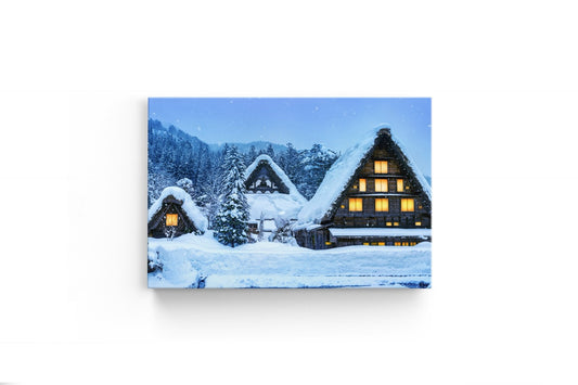 Tablou Canvas Cabana La Munte
