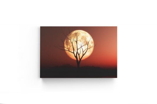 Tablou Canvas Red Moon