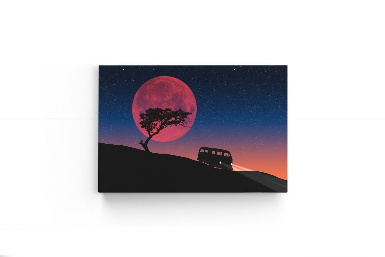 Tablou Canvas Hippie Van