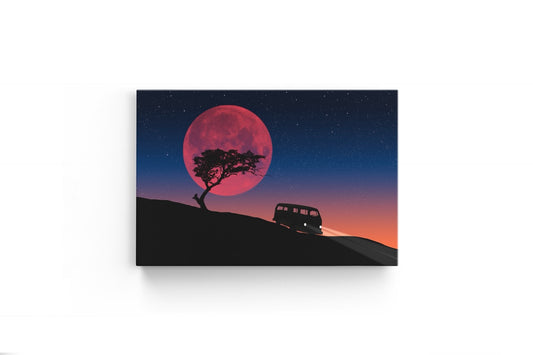Tablou Canvas Hippie Van