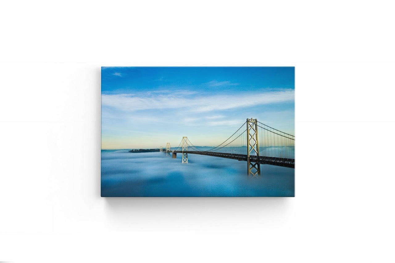 Tablou Canvas Yellow Bridge In The Sky