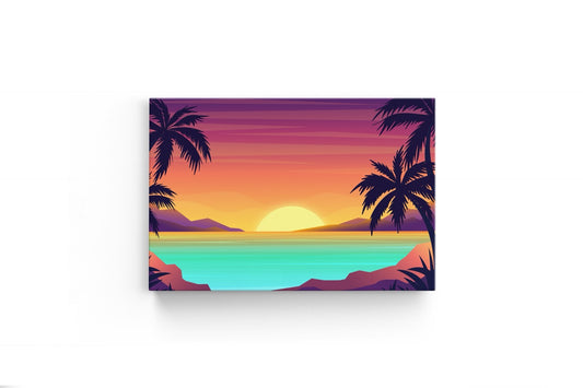 Tablou Canvas Sunrise Beach