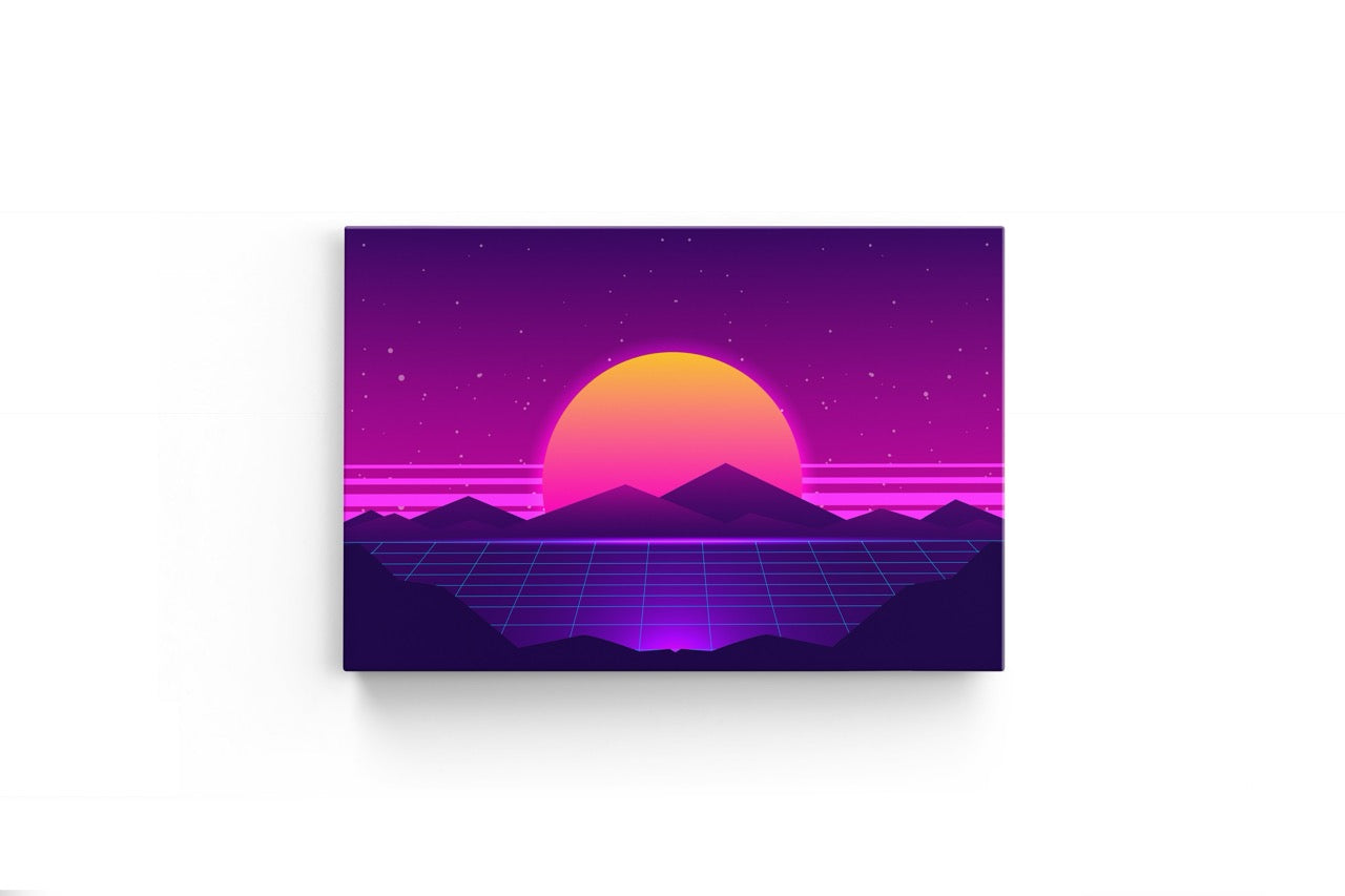 Tablou Canvas Digital Sunset