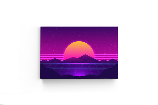 Tablou Canvas Digital Sunset