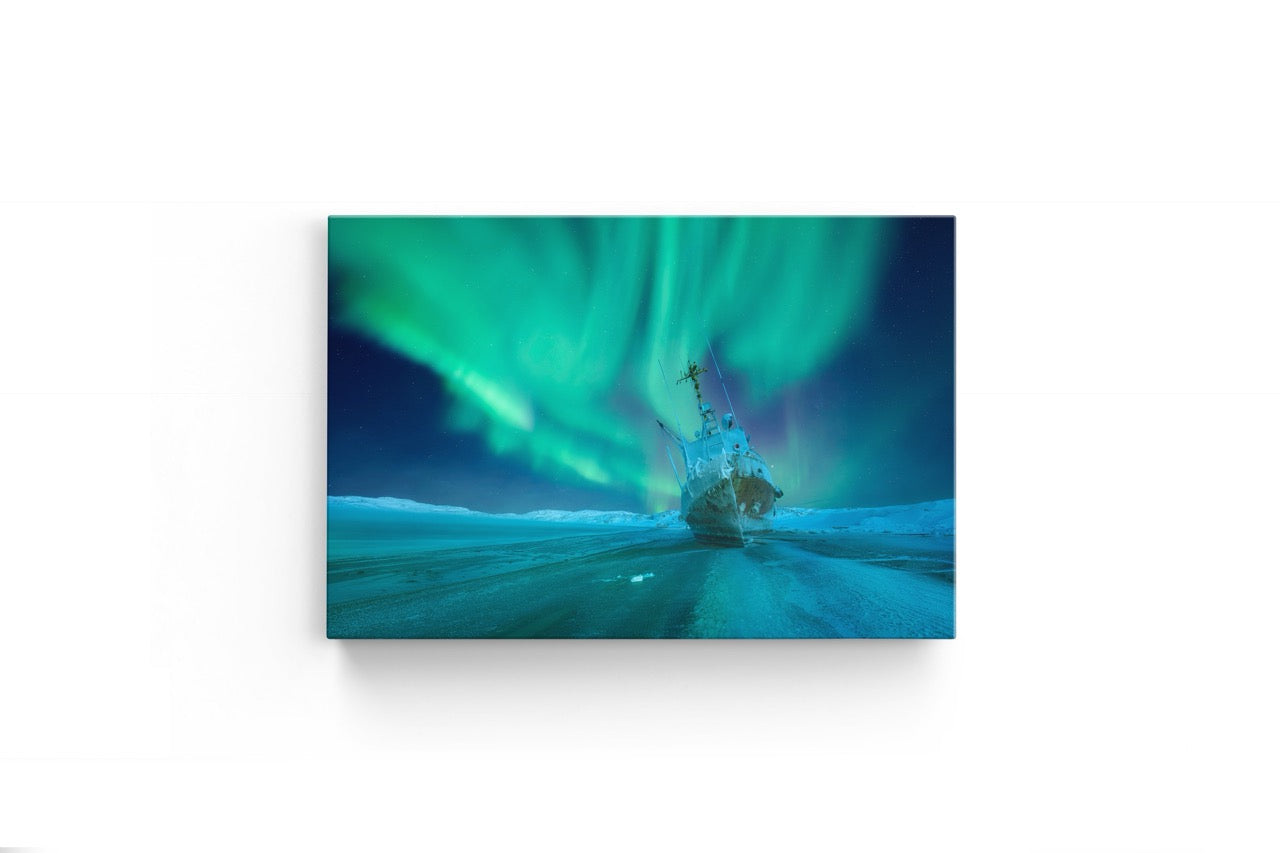 Tablou Canvas Aurora Boreală II