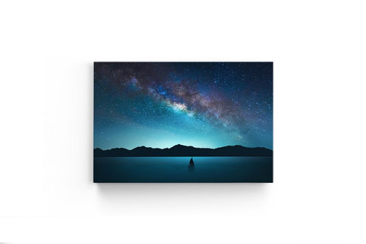 Tablou Canvas Boat Under Stars