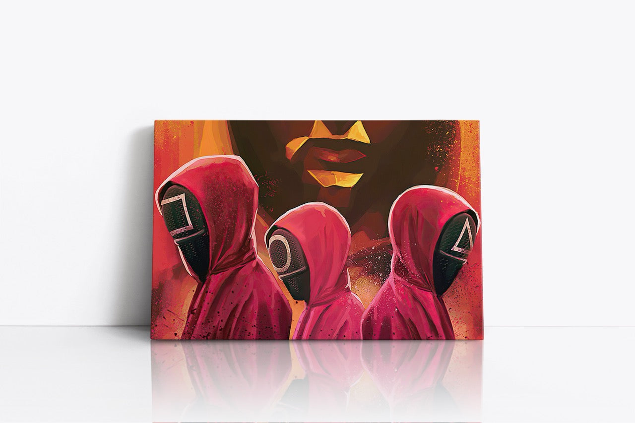 Tablou Canvas Squid Game Paint