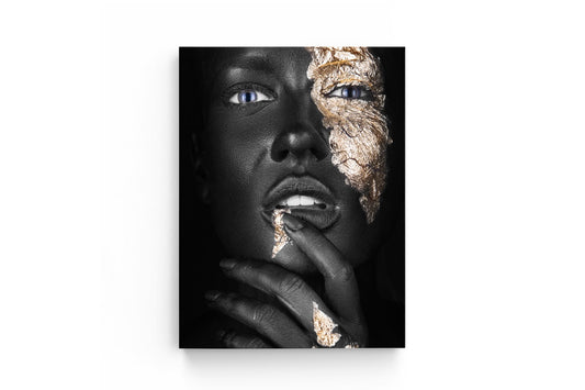Tablou Canvas Gold Smile