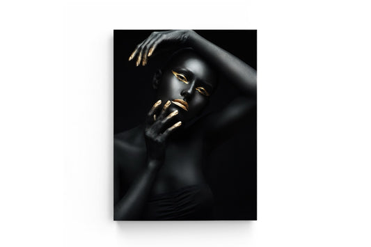 Tablou Canvas Gold Model