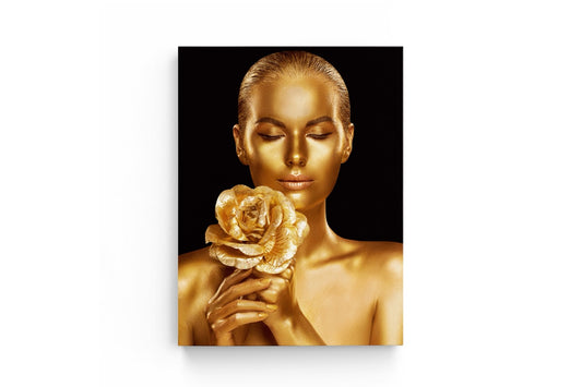 Tablou Canvas Gold Roses