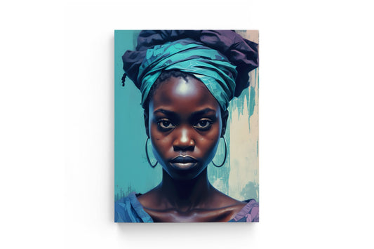 Tablou Canvas Africa Blue