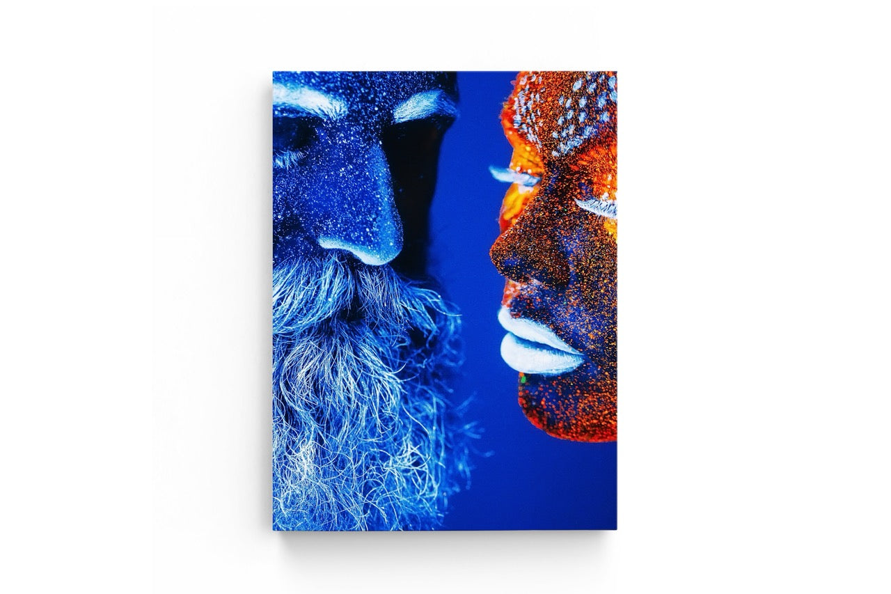 Tablou Canvas Apa Și Focul Portret