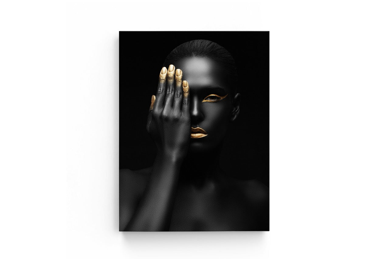 Tablou Canvas Gold Finger