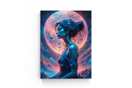 Tablou Canvas Digital Moon