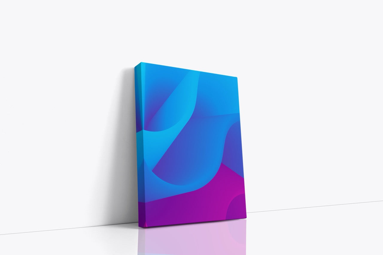 Tablou Canvas Blue & Purple