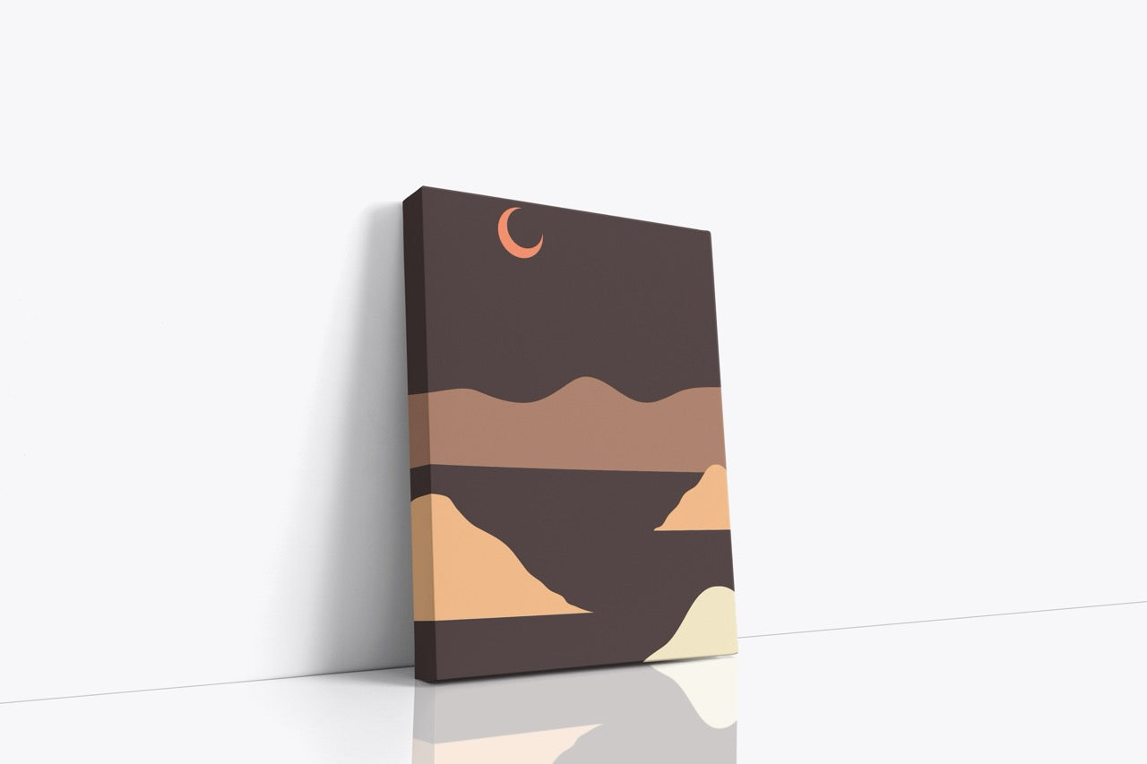 Tablou Canvas Semiluna