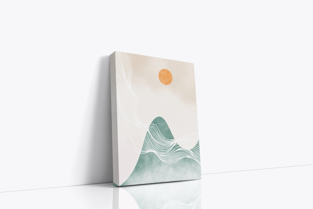 Tablou Canvas Priveliște Turcoaz