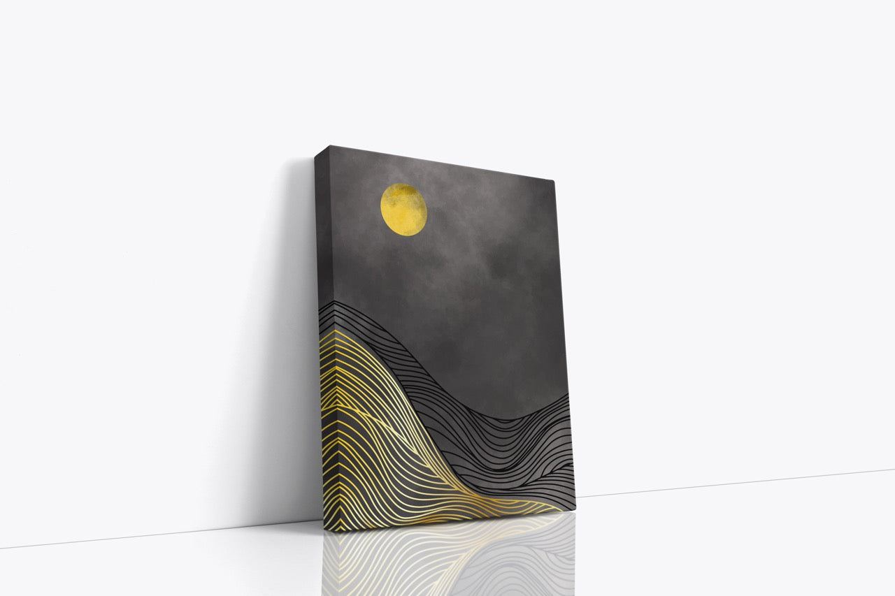 Tablou Canvas Gold Hills