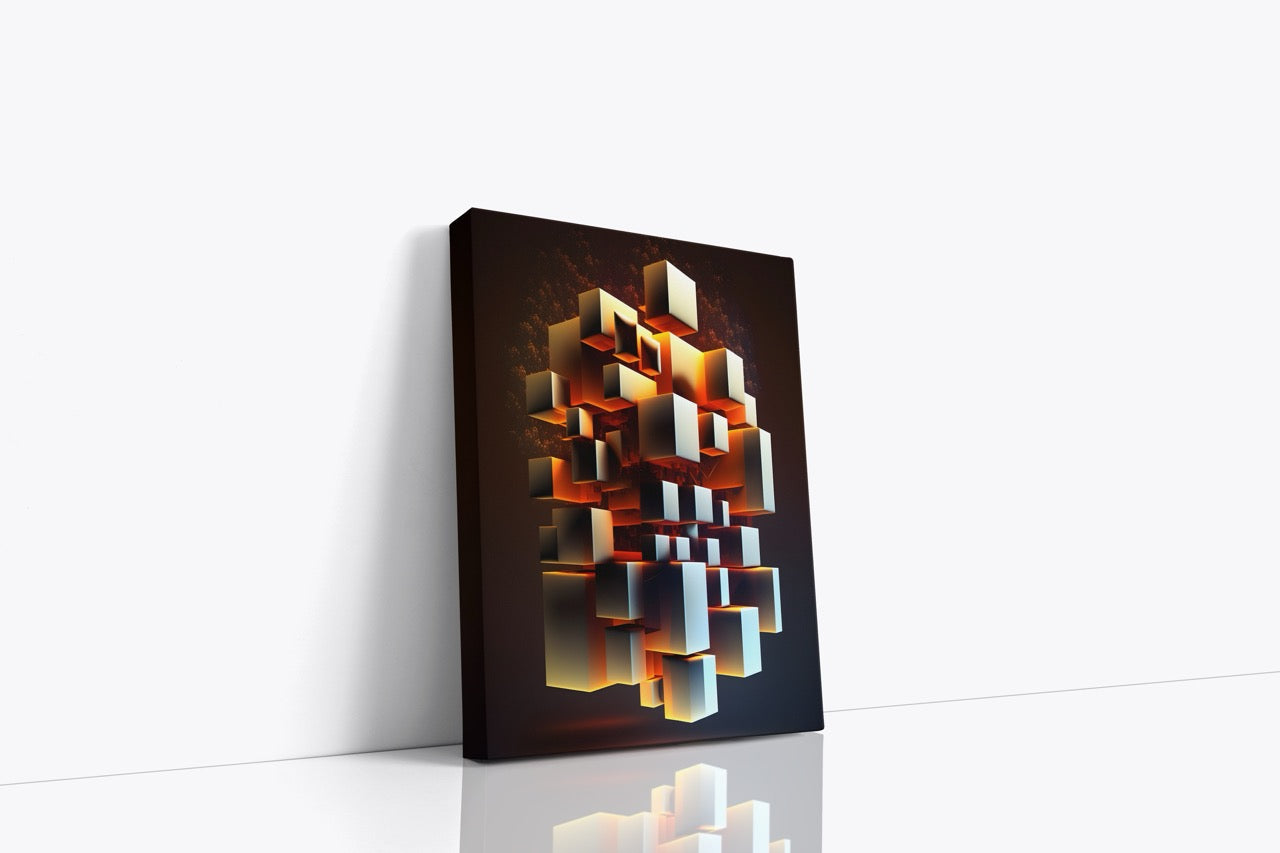 Tablou Canvas Total Abstract