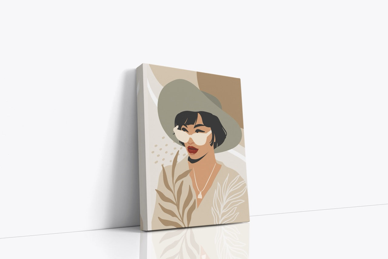 Tablou Canvas Flower & Fashion