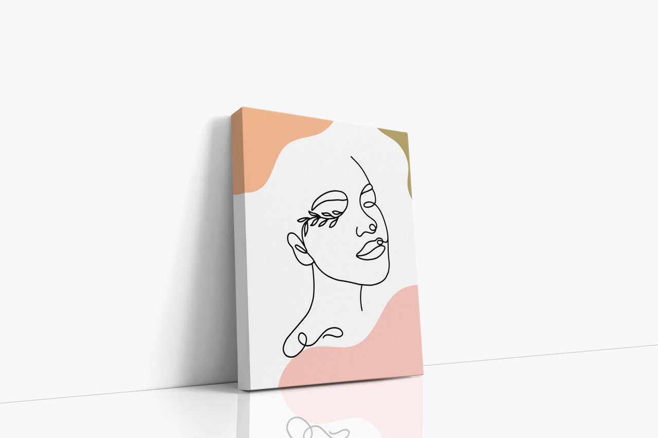 Tablou Canvas Zâmbet De Femeie