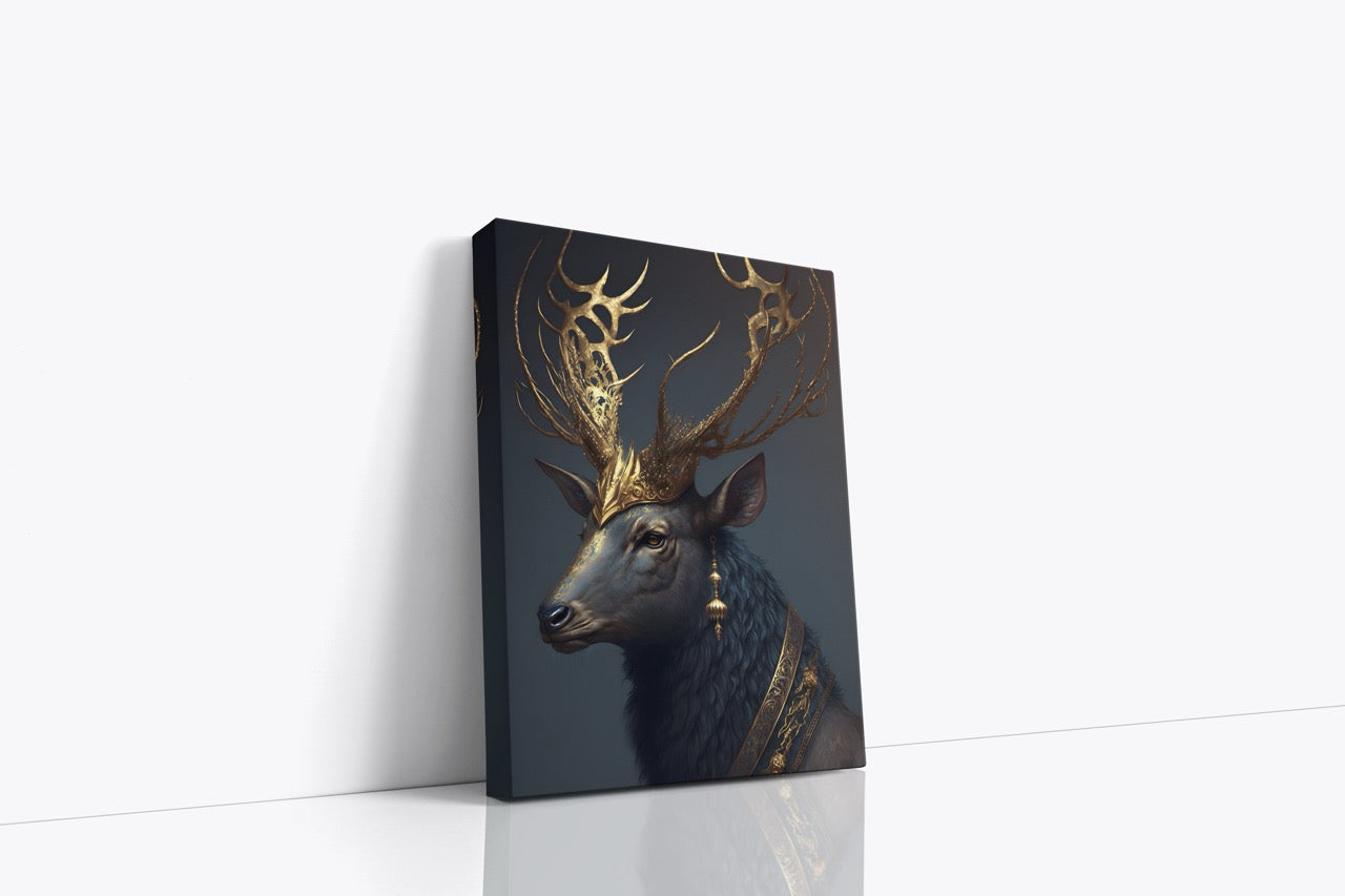 Tablou Canvas Coarnele De Aur