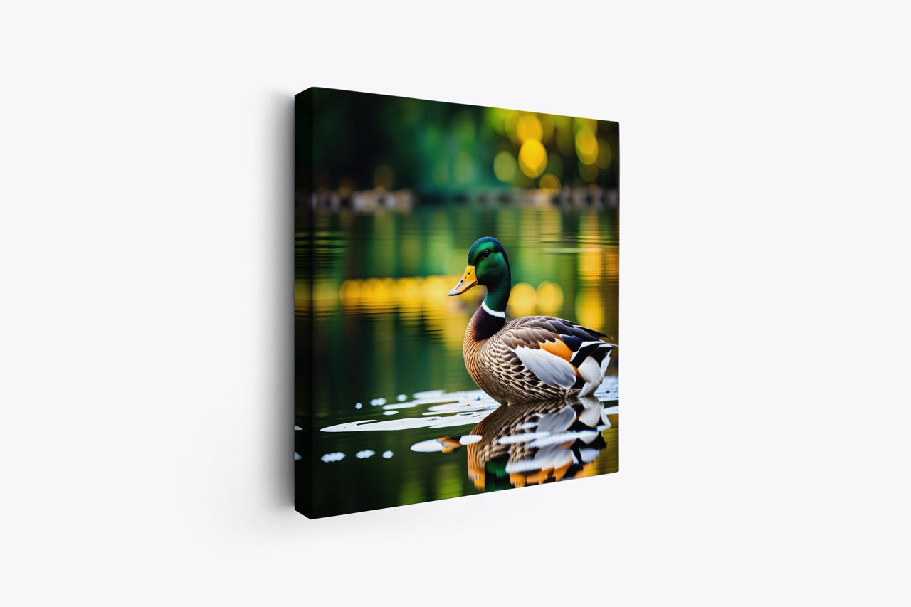 Tablou Canvas Rata Pe Lac