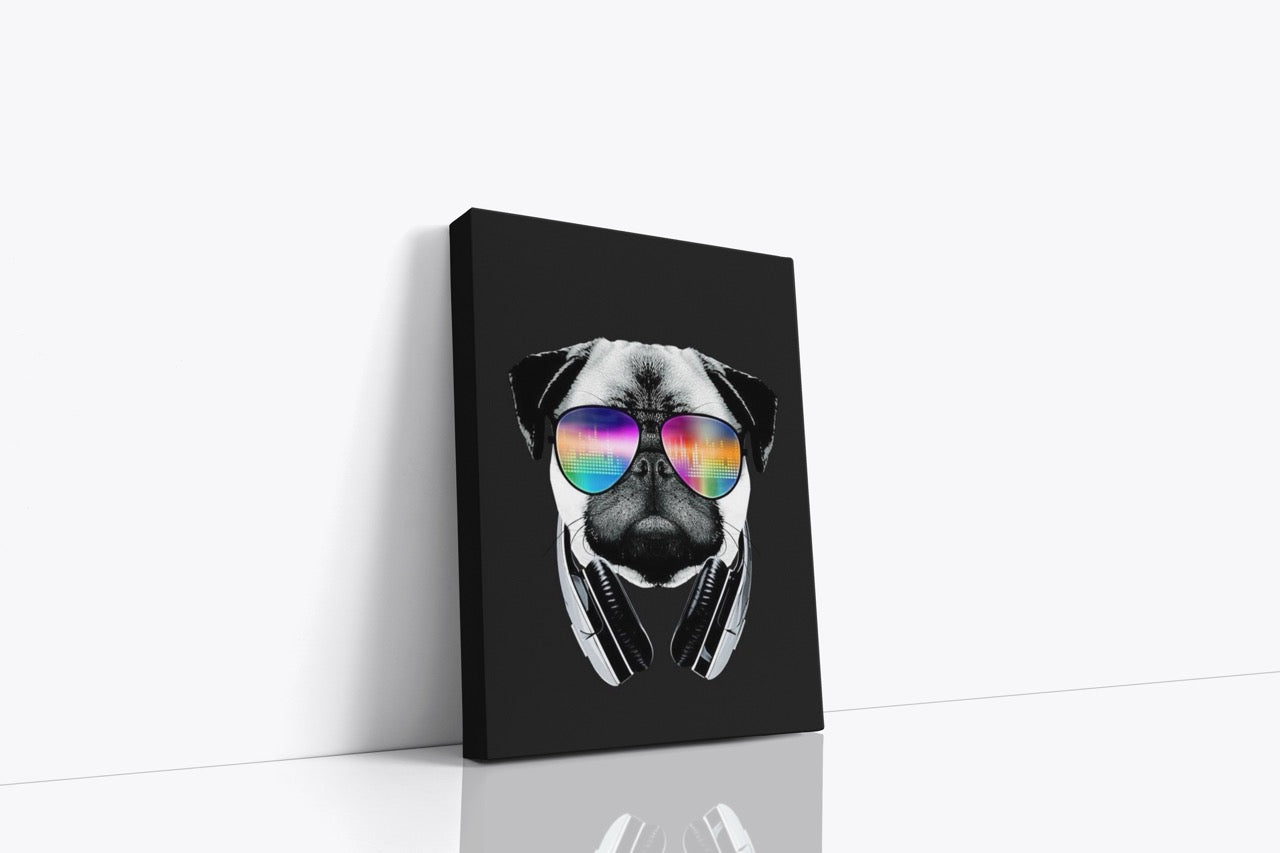 Tablou Canvas Pug Life