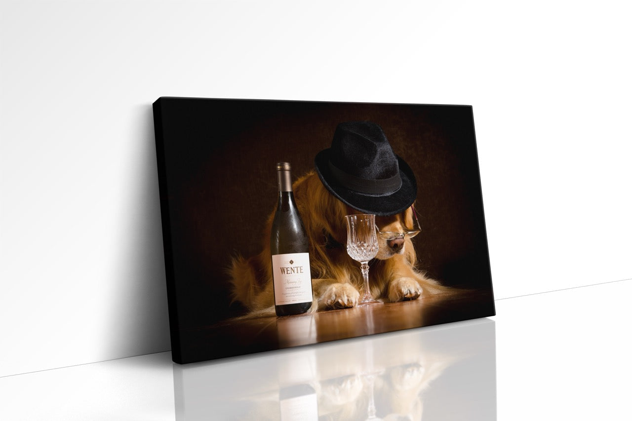 Tablou Canvas Golden La Șpriț II