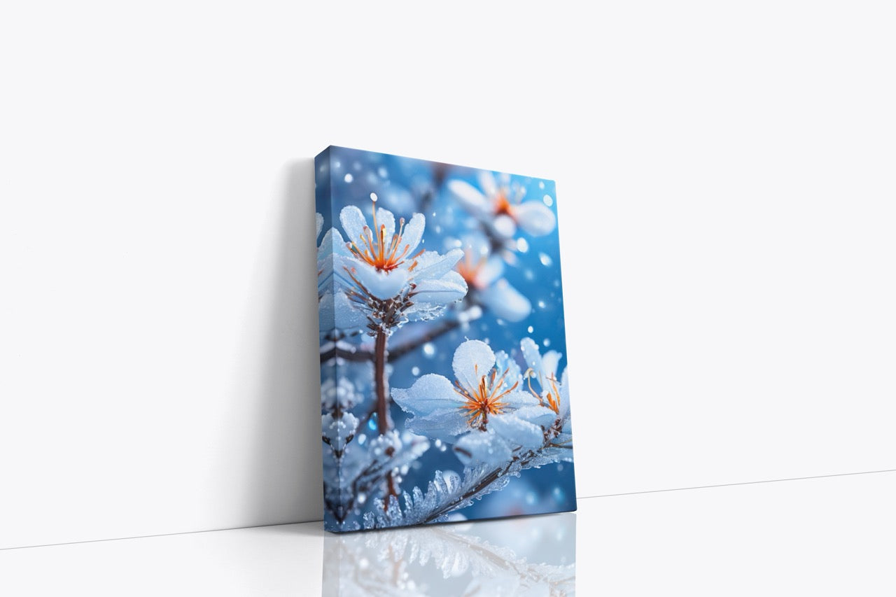 Tablouri Canvas Frozen Flowers