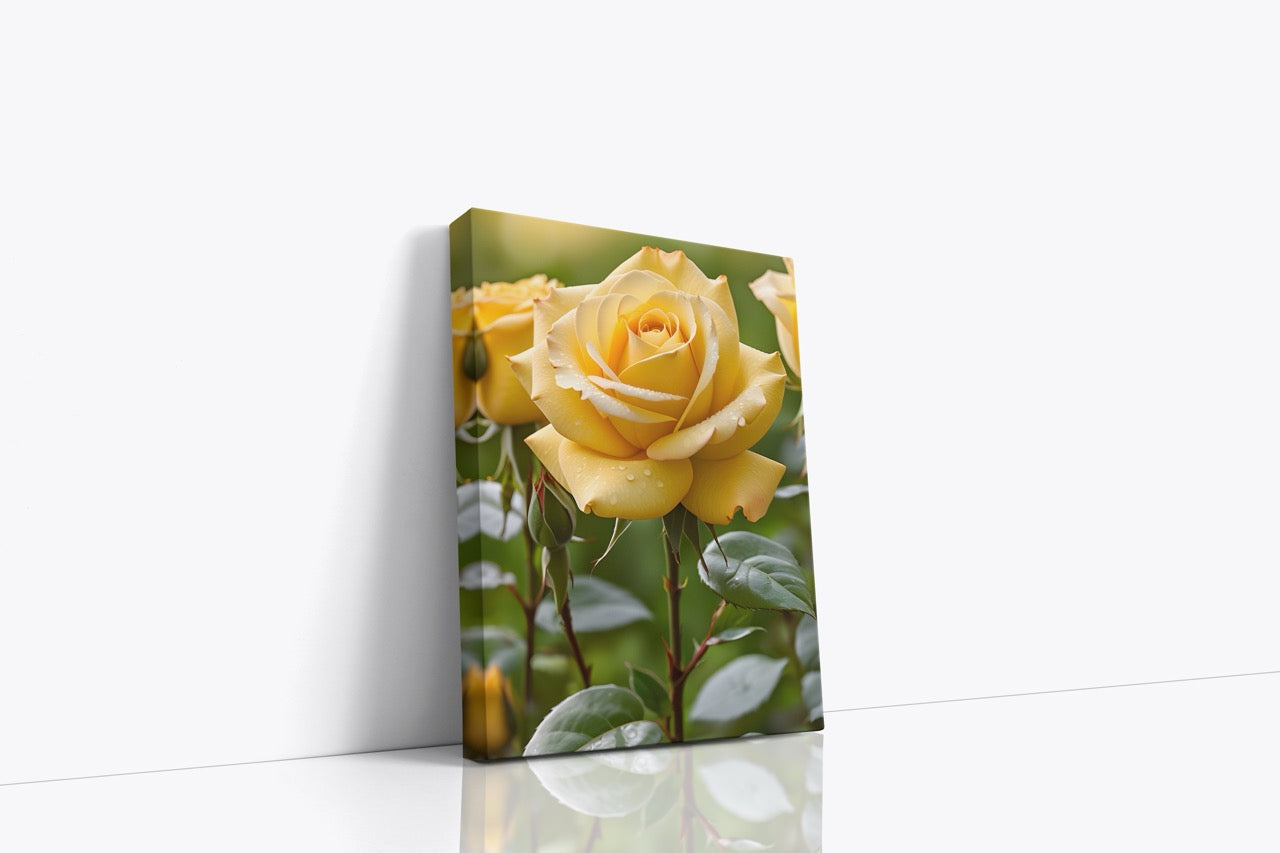 Tablou Canvas Yellow Rose