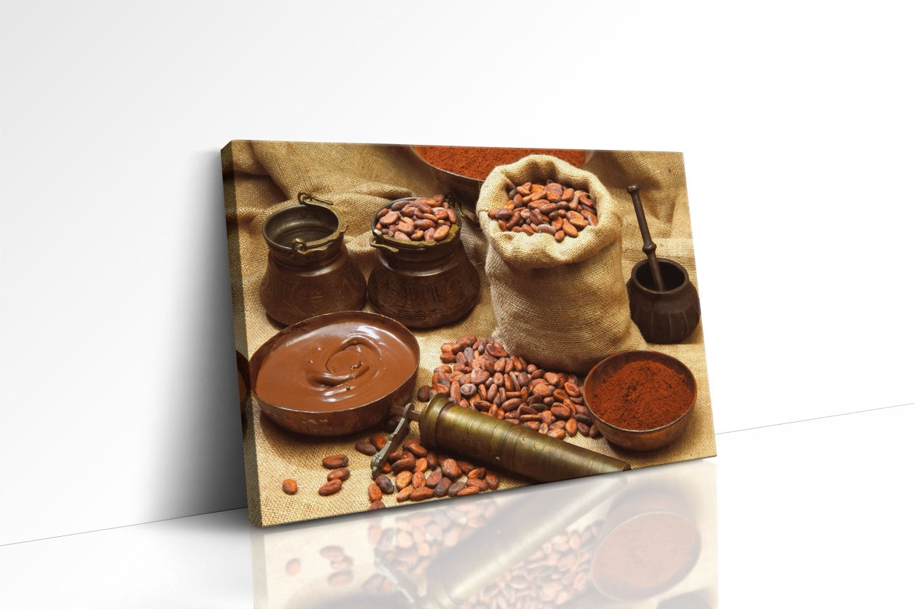Tablou Canvas Boabe De Cacao