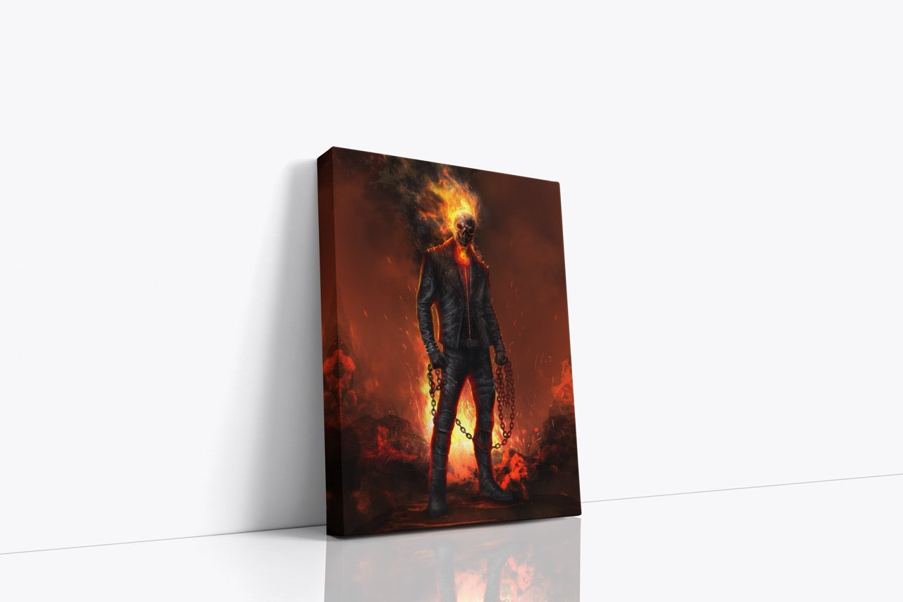 Tablou Canvas Ghost Rider Portret