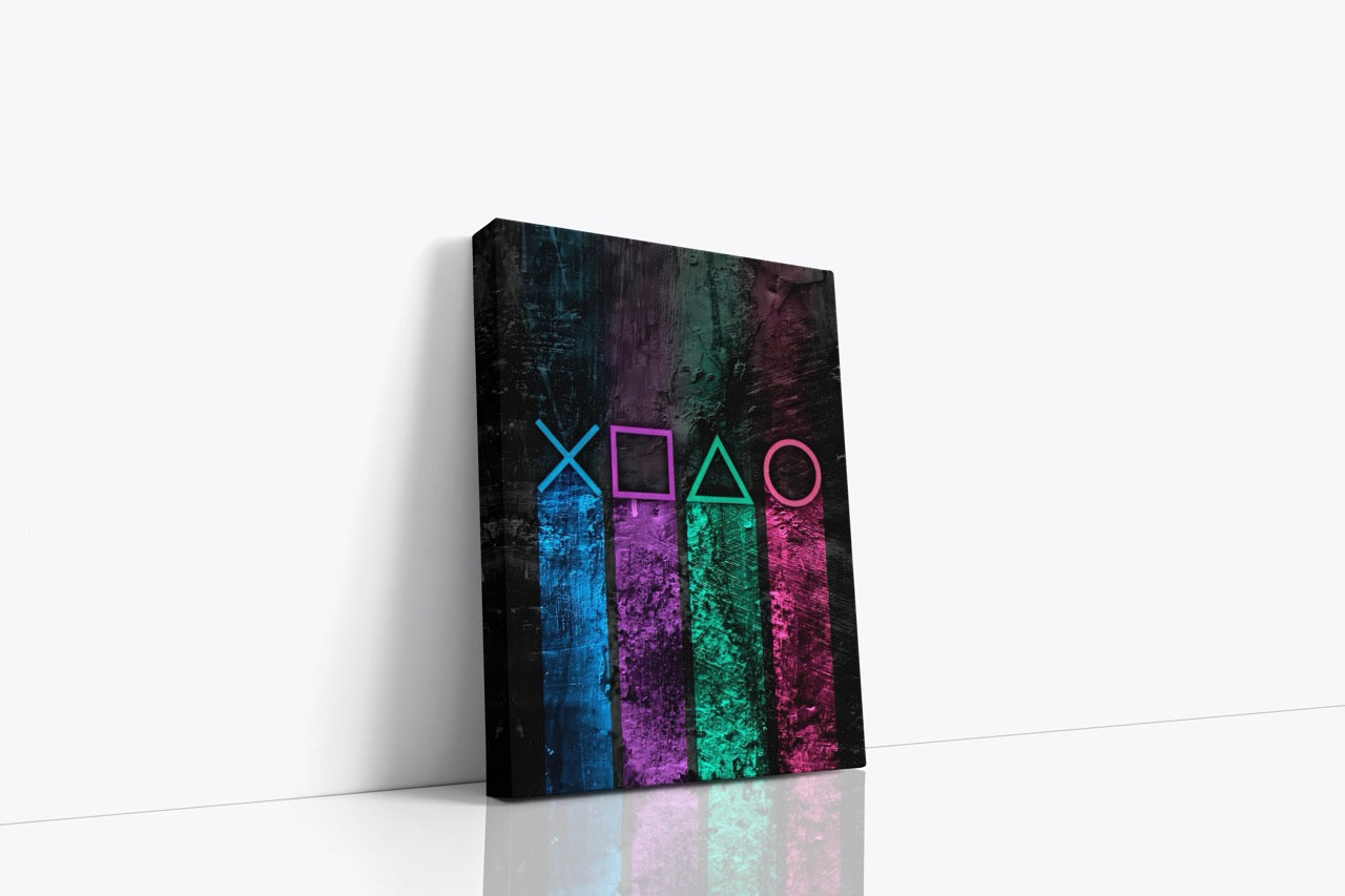 Tablou Canvas PS Button