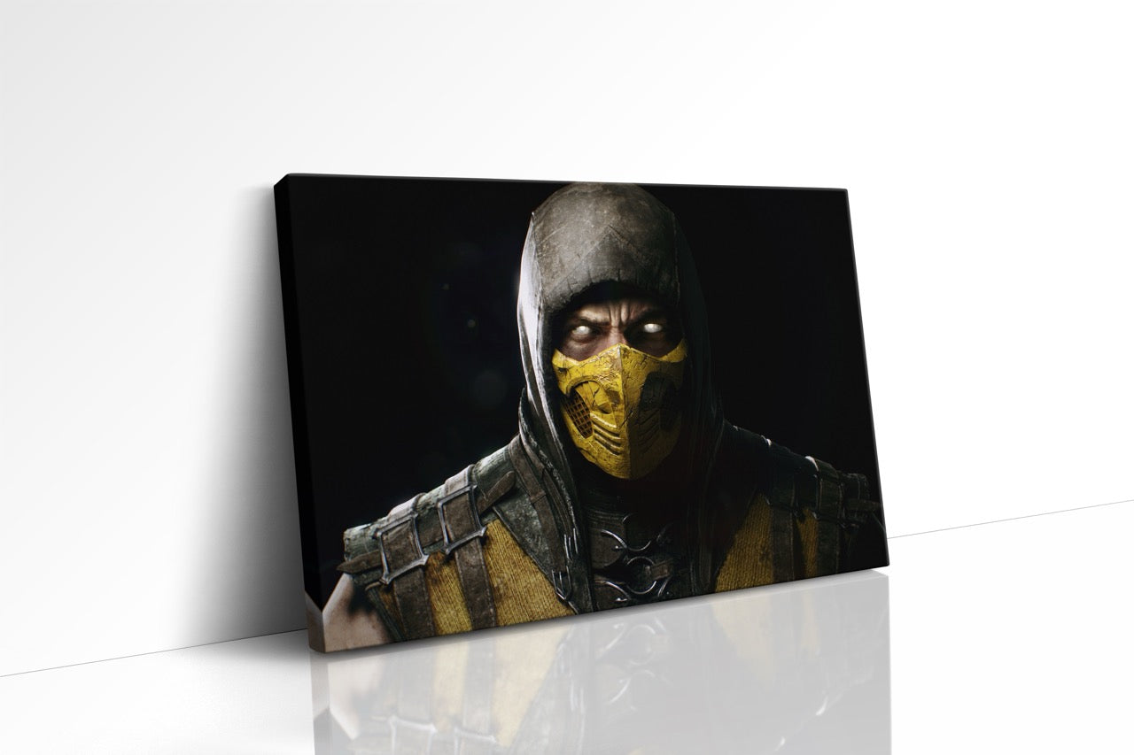 Tablou Canvas Scorpion Mortal Kombat