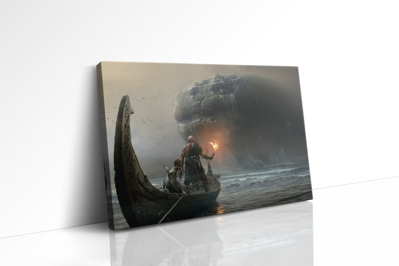 Tablou Canvas God Of War Boath